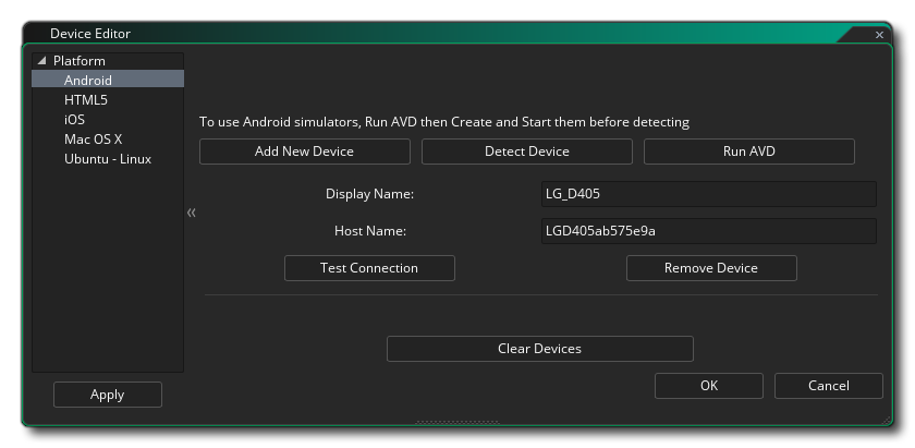 Gestionnaire de périphériques