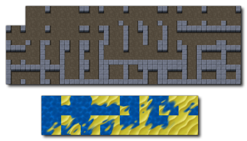 Deux exemples d'Autotile