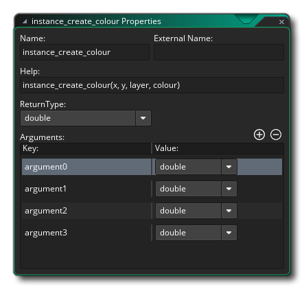 Éditeur de fonction