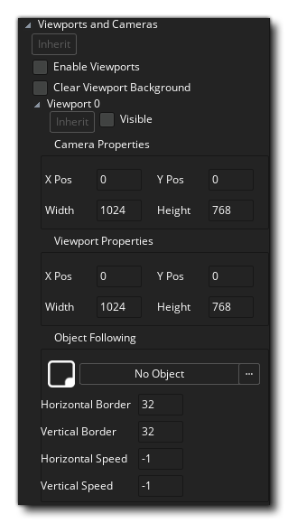 Vues de l'éditeur de salle
