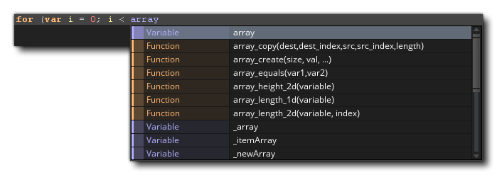 Code de l'éditeur de script terminé