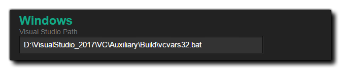 Paramètres Windows locaux