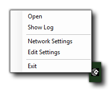 Menu Système RMB travailleur à distance