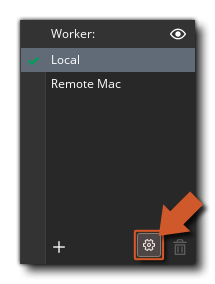 Paramètres du télétravailleur - IDE de GameMaker Studio 2