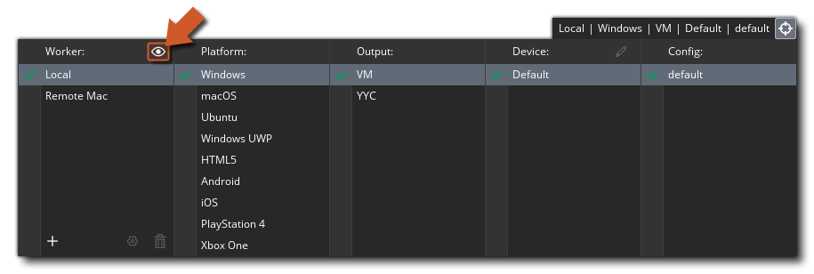 Programme d'installation des travailleurs distants du Gestionnaire de cible