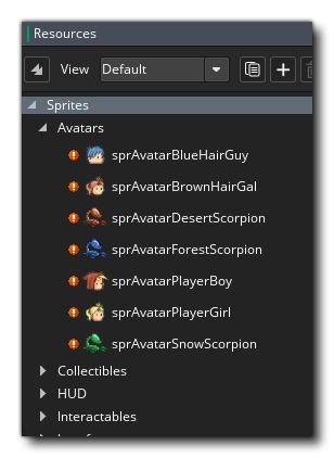 Actifs modifiés de contrôle de source