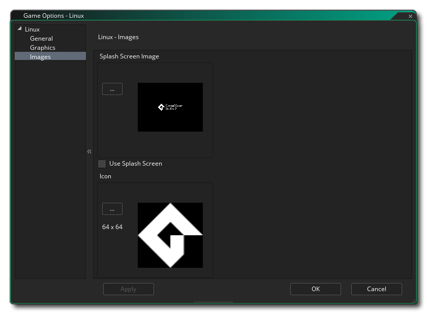 Options d'images Ubuntu
