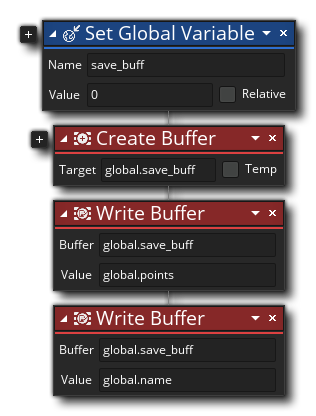 Créer un exemple de tampon