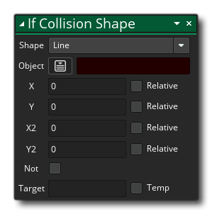 Si la forme de collision à la syntaxe