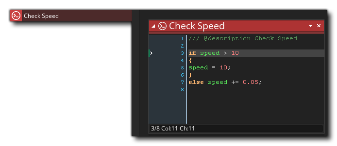 Description de l'action JSDoc