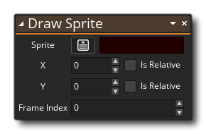 Dessiner une syntaxe Sprite
