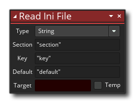 Lire la syntaxe du fichier Ini
