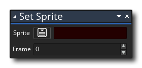 Définir la syntaxe Sprite