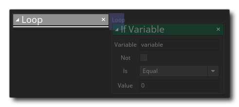 Déposer des actions dans une boucle