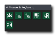 Actions de la souris et du clavier